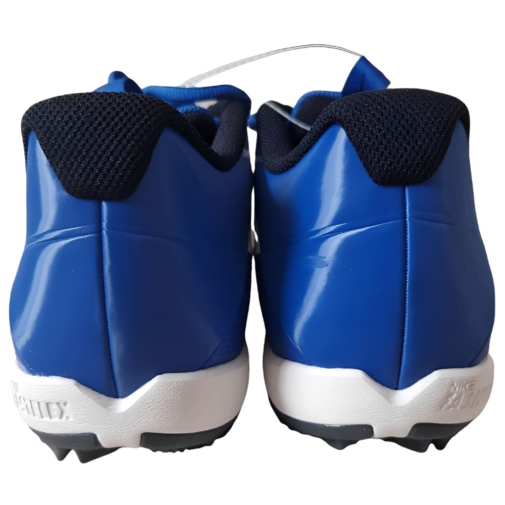 Playmaker Base: American Football Schuhe Nike Vapor Edge Shark 2 Weiß-Blau Produktbild 3